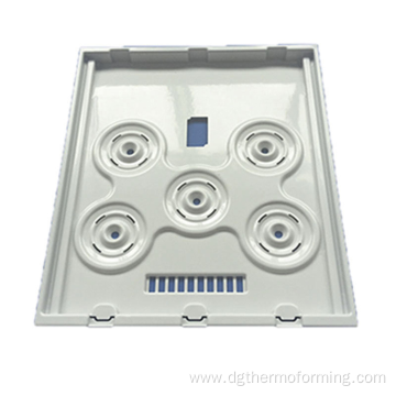 Vacuum forming plastic blister trays for auto part